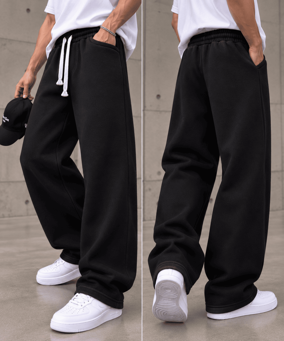 Basic Baggy Siyah 